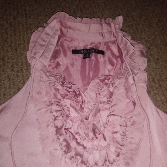 Pink Ruffle Top Dress - Picture 5 of 5